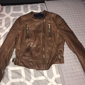 Brown Leather Jacket
